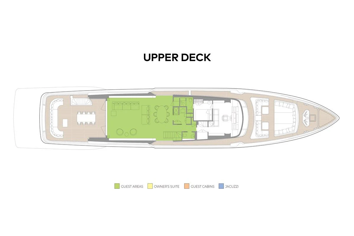 diagram aboard NIMIR Yacht for Sale