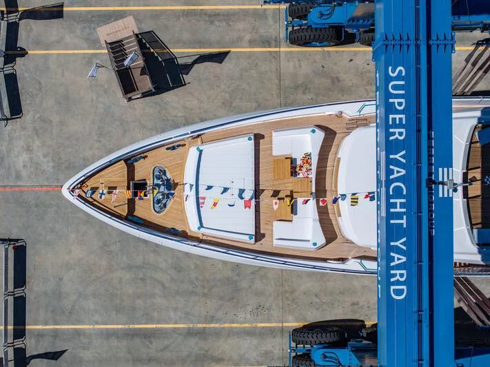 diagram aboard NIMIR Yacht for Sale