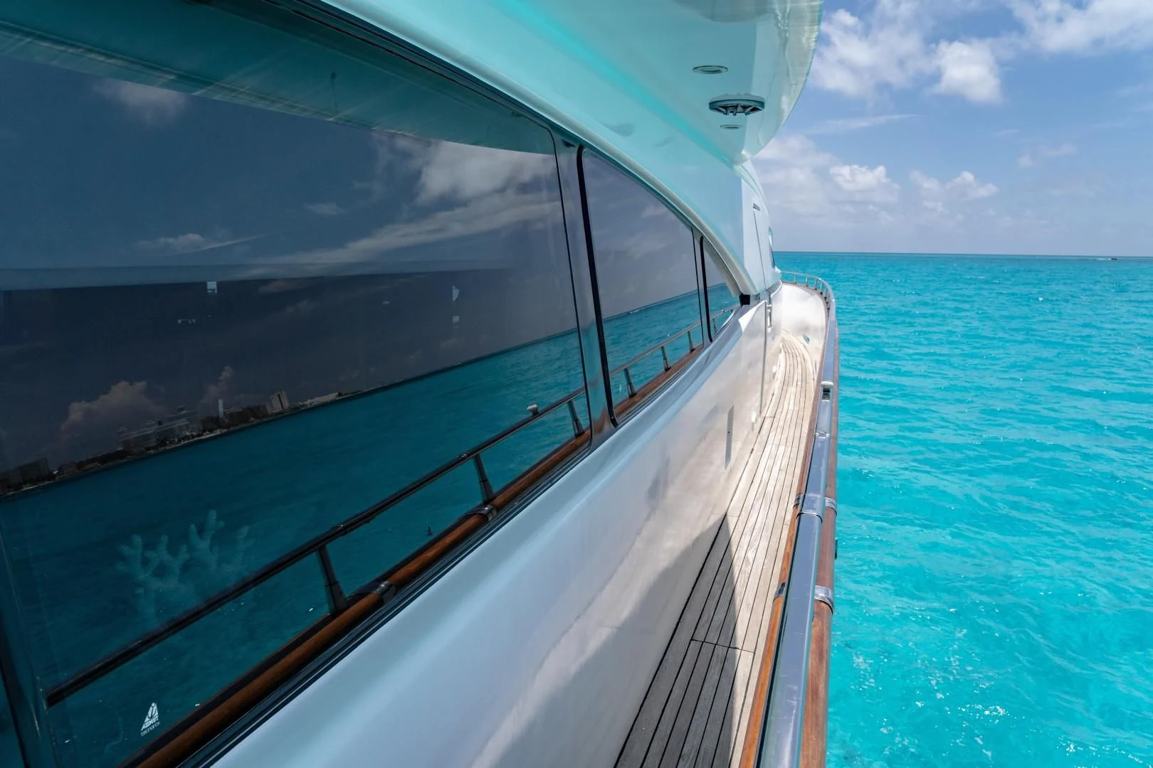 a boat on the water aboard EL CAPRICHO Yacht for Sale