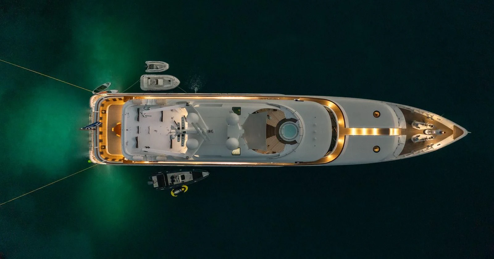 a yellow and black device aboard VERA Yacht for Sale