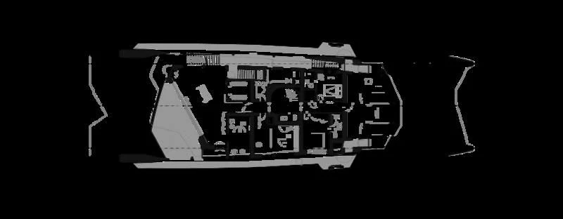 a black and white photo of a house with a black background aboard THIS IS IT I Yacht for Sale