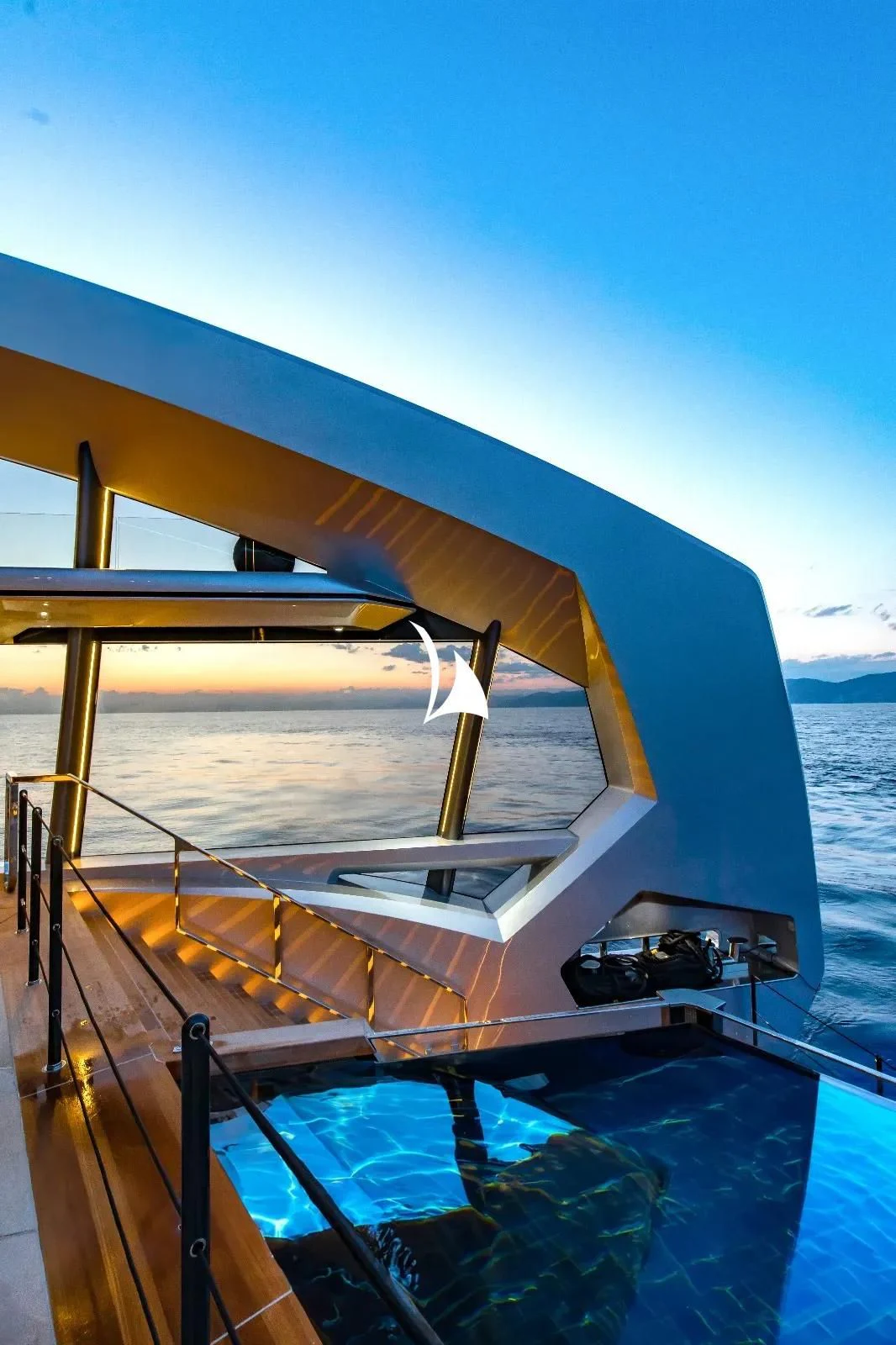 a boat on the water aboard THIS IS IT I Yacht for Sale