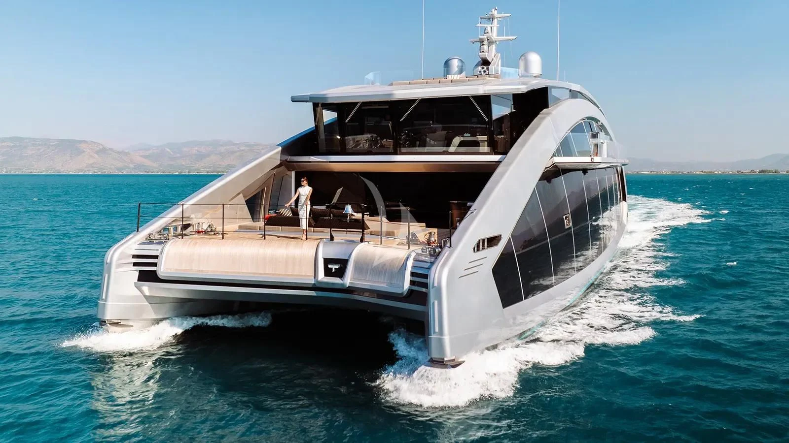 a boat on the water aboard THIS IS IT I Yacht for Sale
