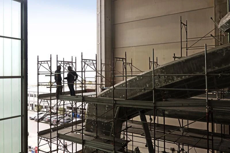 a person working on a construction site aboard THIS IS IT I Yacht for Sale