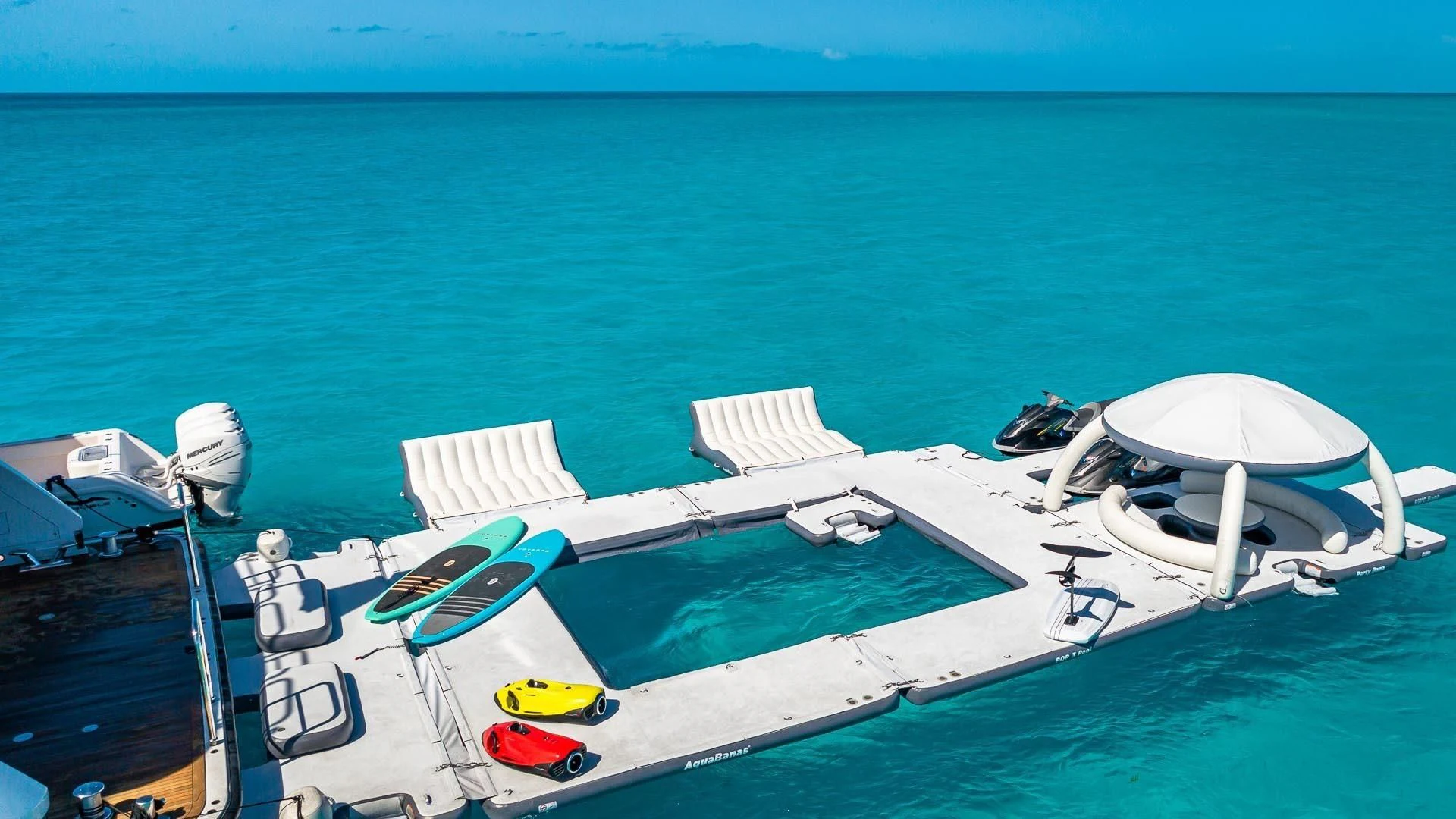 a boat on the water aboard AMORE Yacht for Charter