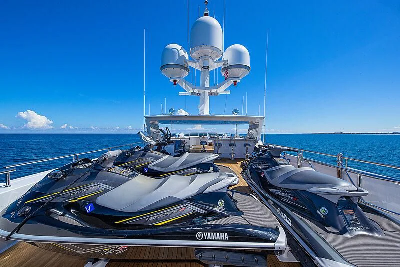 a boat on the water aboard AMORE Yacht for Charter