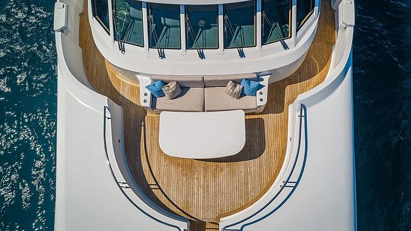 a boat on the water aboard AMORE Yacht for Charter