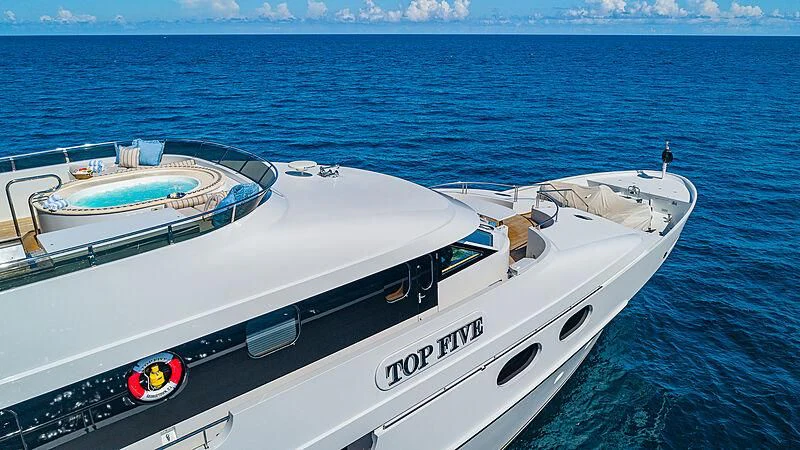a couple of boats on the water aboard AMORE Yacht for Charter