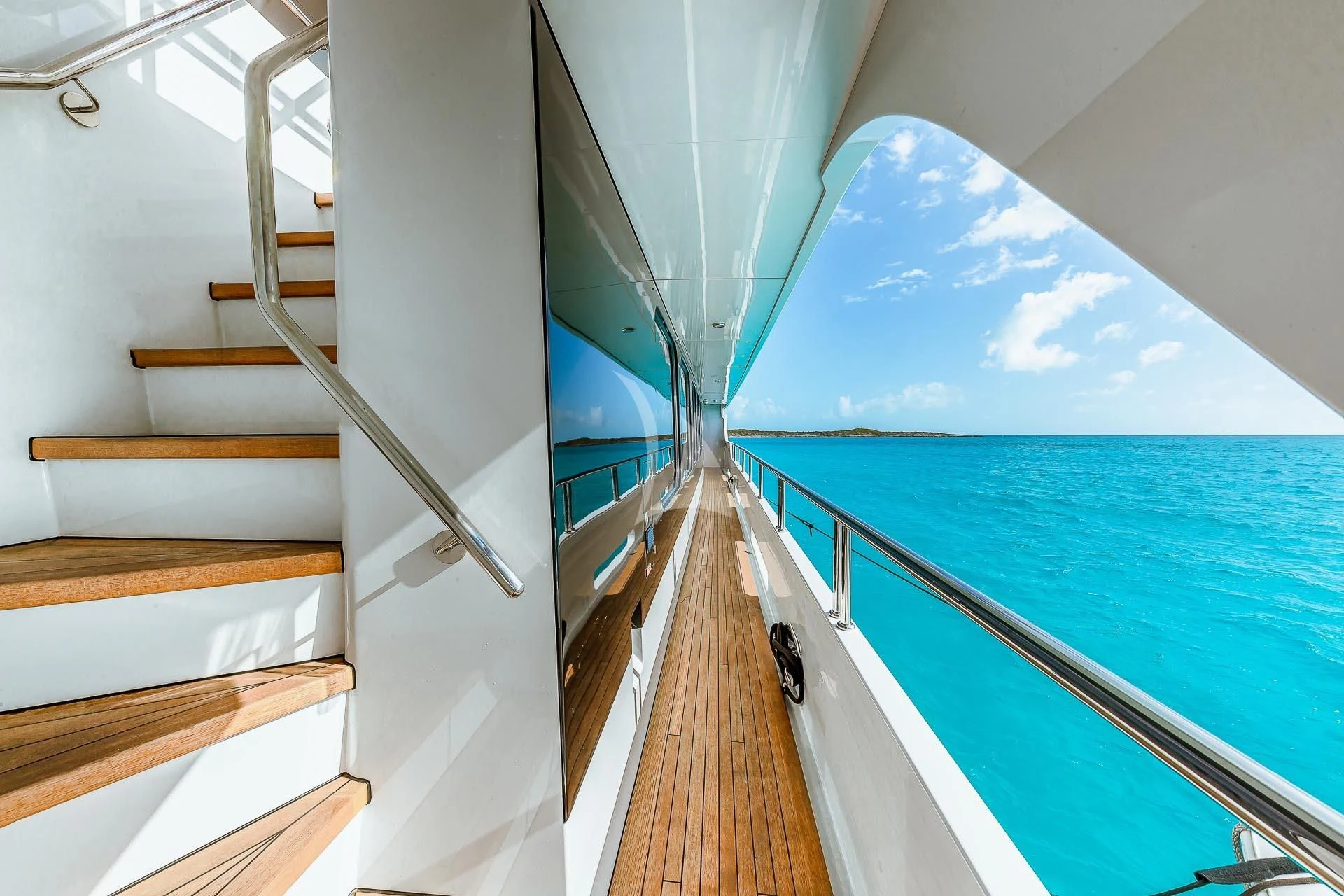 a boat on the water aboard AMORE Yacht for Charter