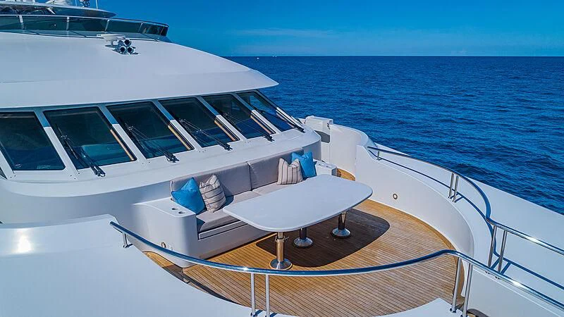 a boat on the water aboard AMORE Yacht for Charter