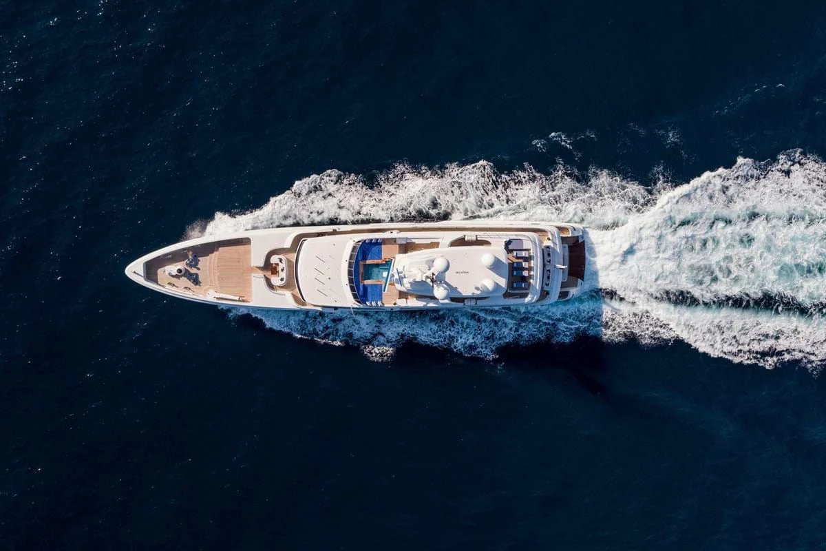 a boat on the water aboard COCKTAILS Yacht for Sale