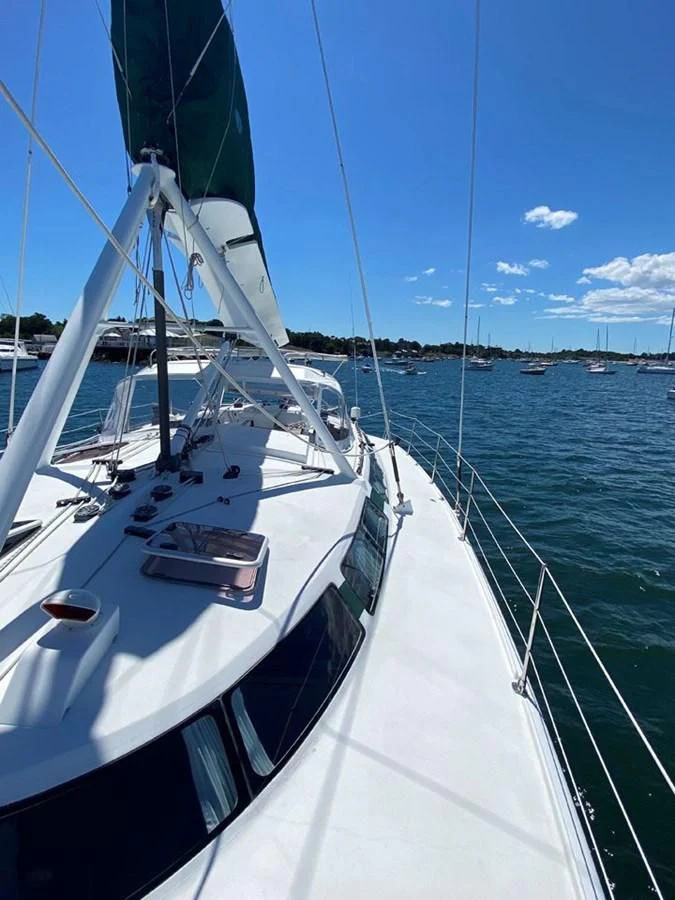 a boat on the water aboard ROUTE 66 Yacht for Sale