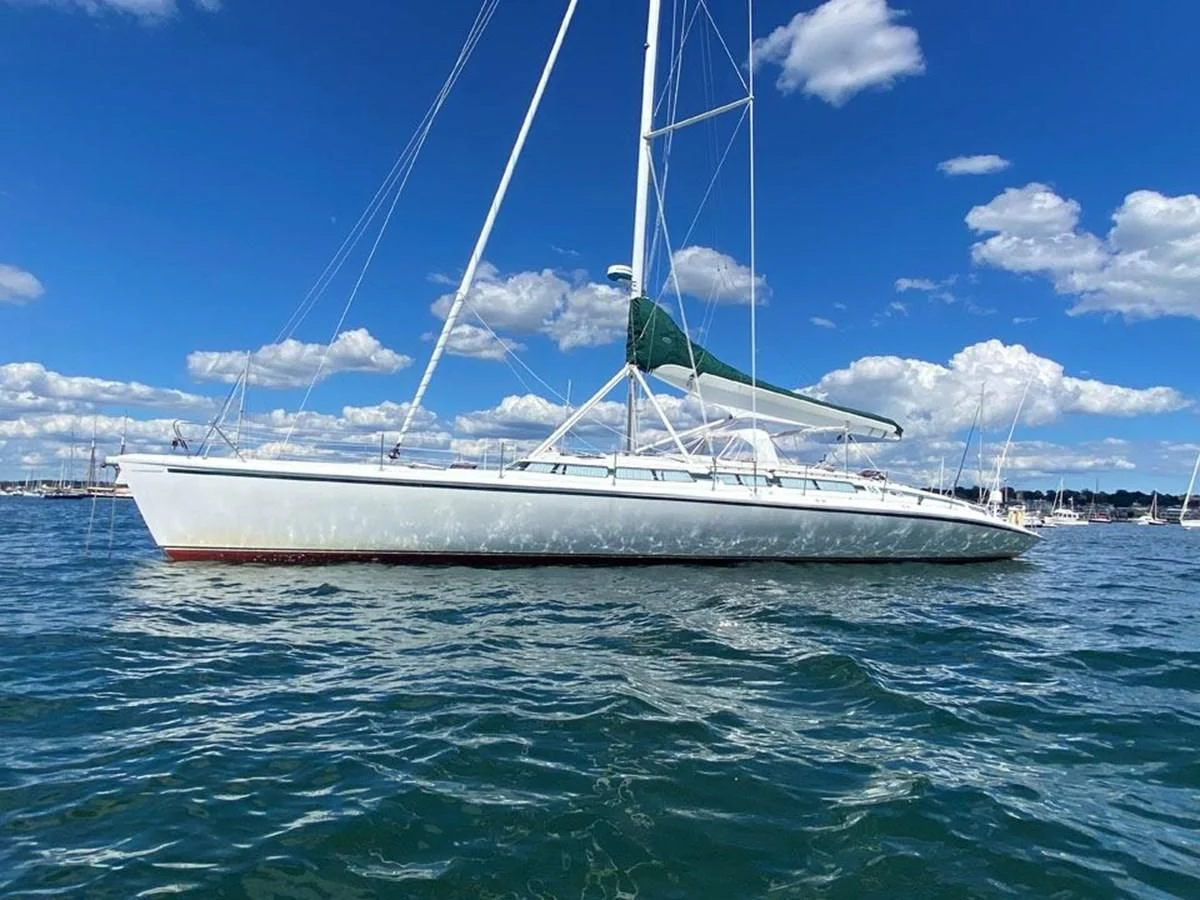 a boat in the water aboard ROUTE 66 Yacht for Sale