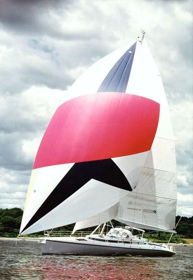 a sailboat on the water aboard ROUTE 66 Yacht for Sale