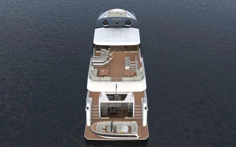 a ship on the water aboard VOYAGER Yacht for Sale