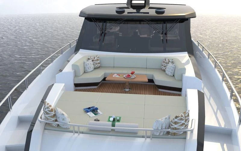 a boat on the water aboard VOYAGER Yacht for Sale