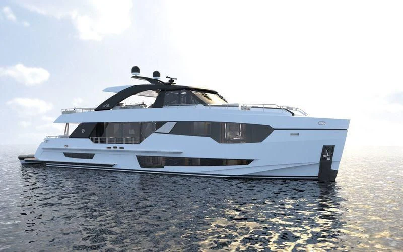 a boat on the water aboard VOYAGER Yacht for Sale