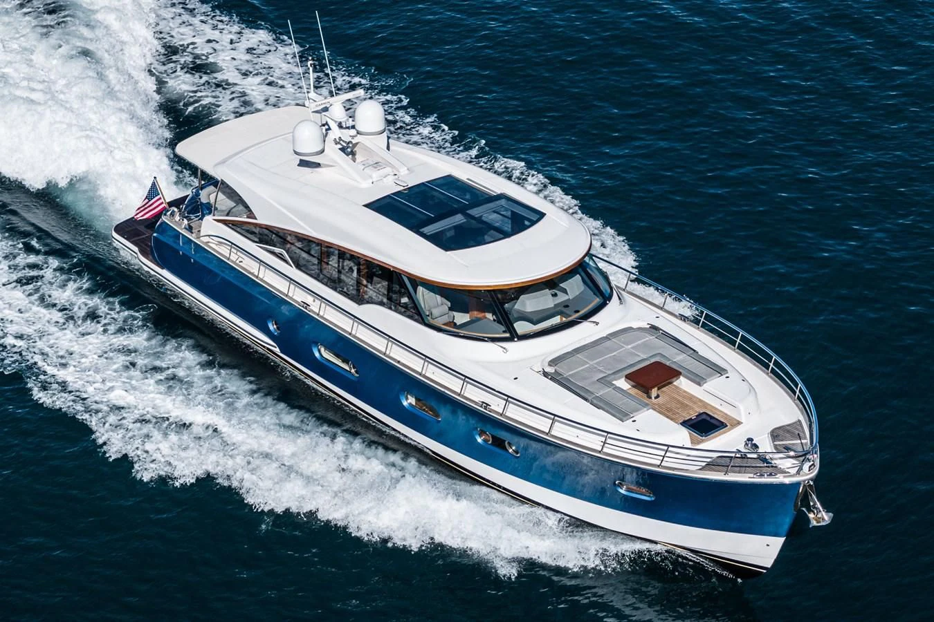 a boat on the water aboard VALENCIA Yacht for Sale