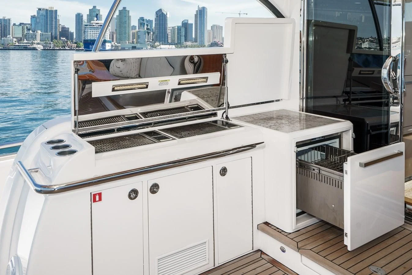 a boat on the water aboard VALENCIA Yacht for Sale