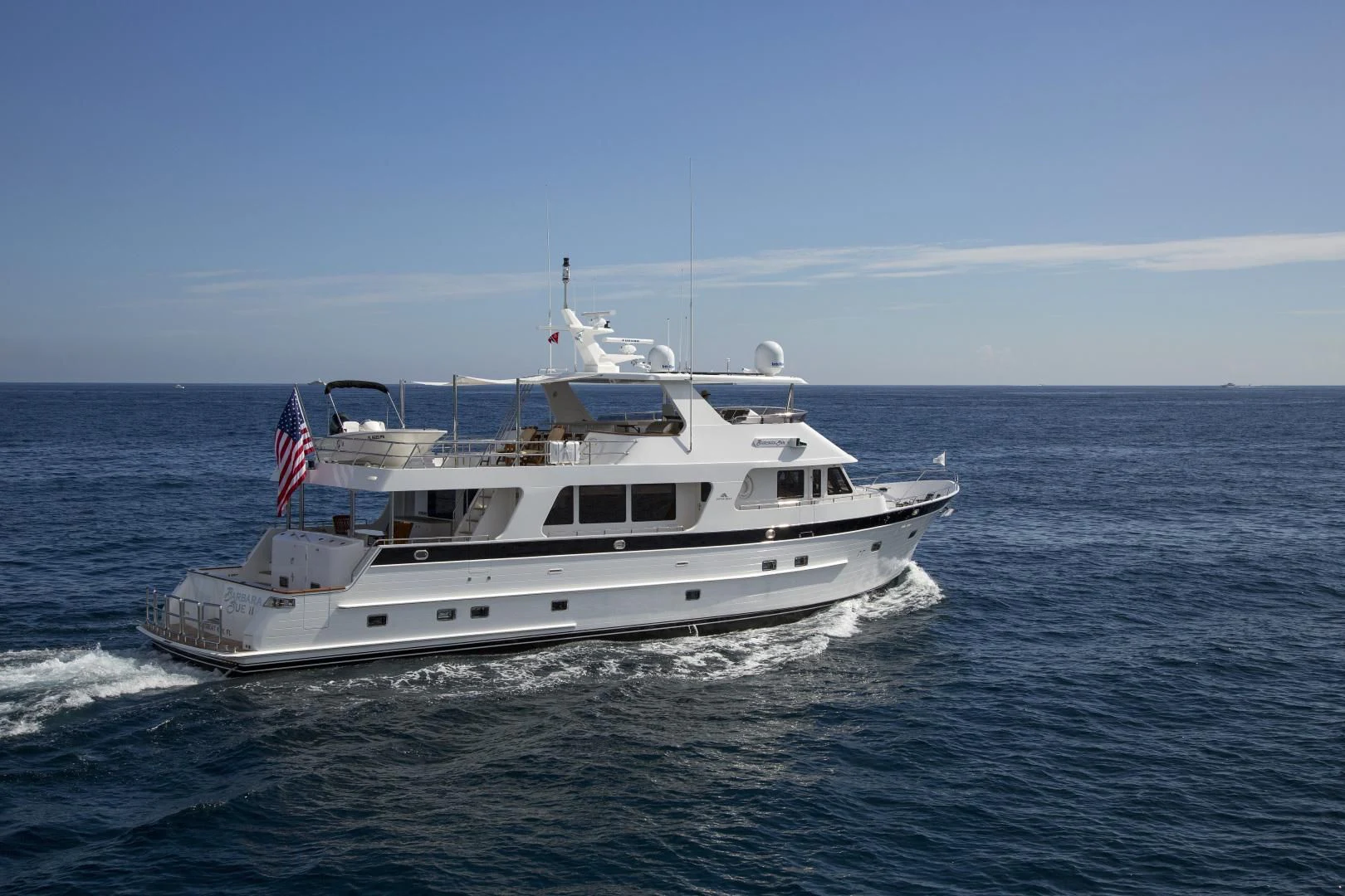 a boat on the water aboard ON LIBERTY Yacht for Sale