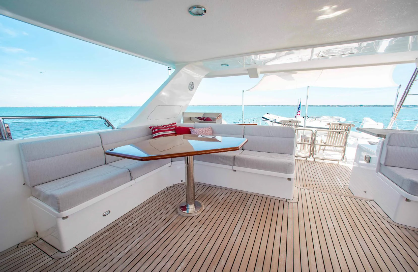 a boat on the water aboard ON LIBERTY Yacht for Sale