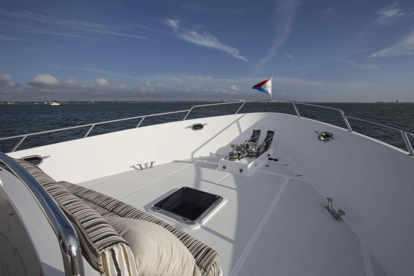 a boat on the water aboard ON LIBERTY Yacht for Sale