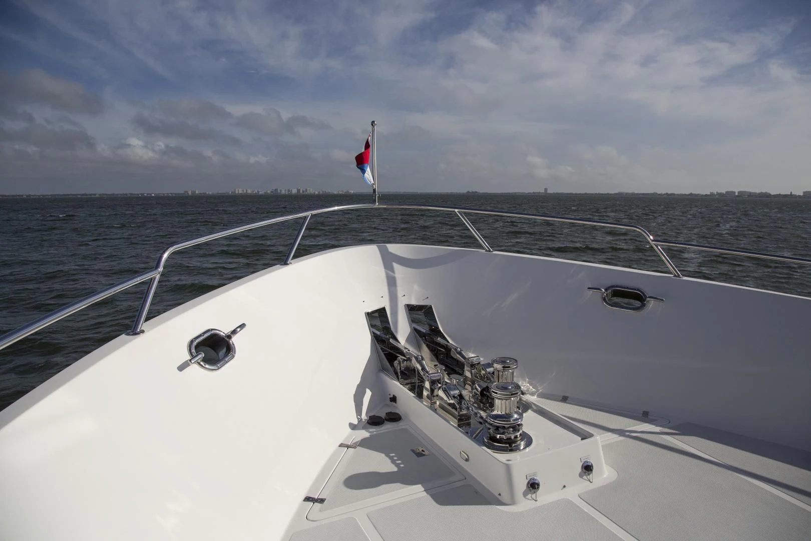 a boat on the water aboard ON LIBERTY Yacht for Sale