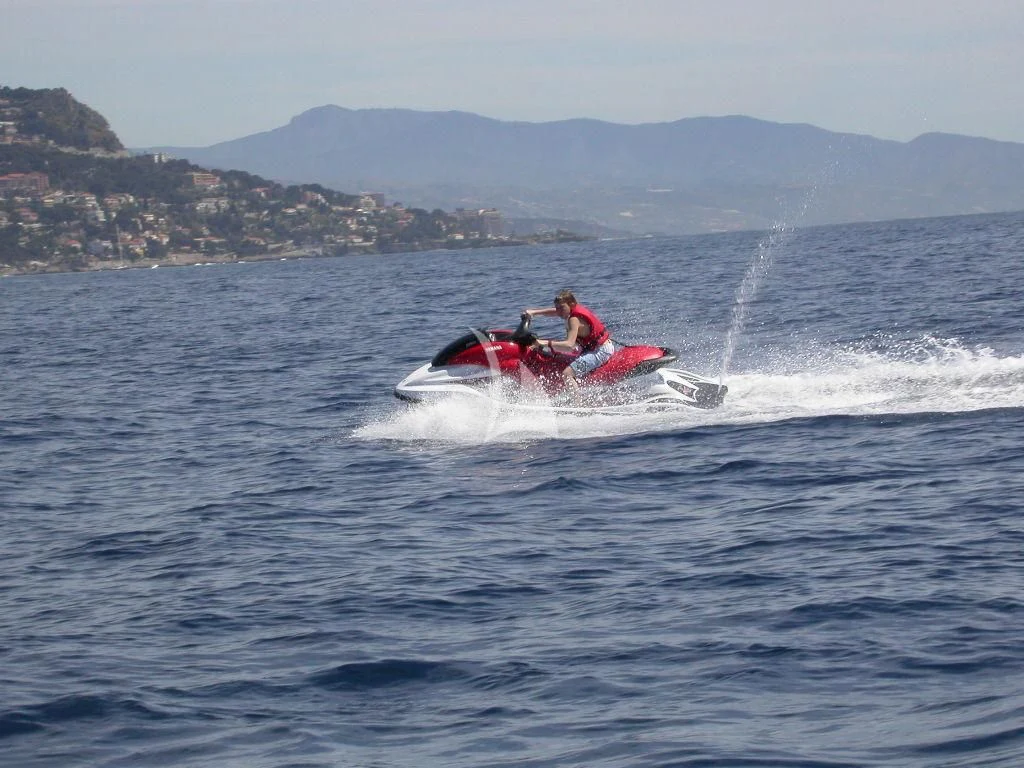 a boat with people on it aboard AVA Yacht for Charter