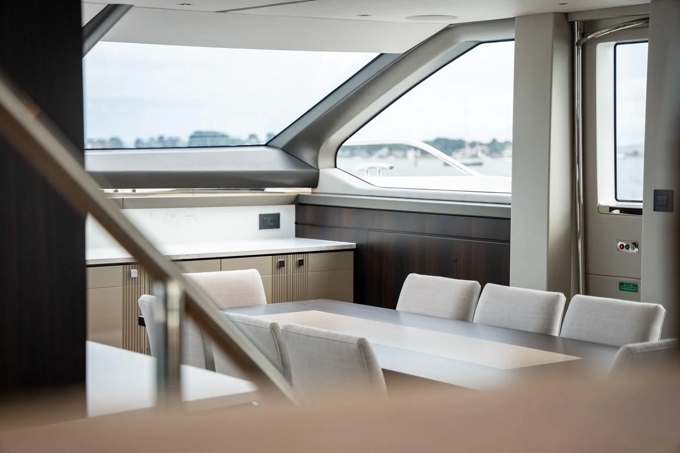 inside of a car aboard WORTH THE WAIT Yacht for Sale