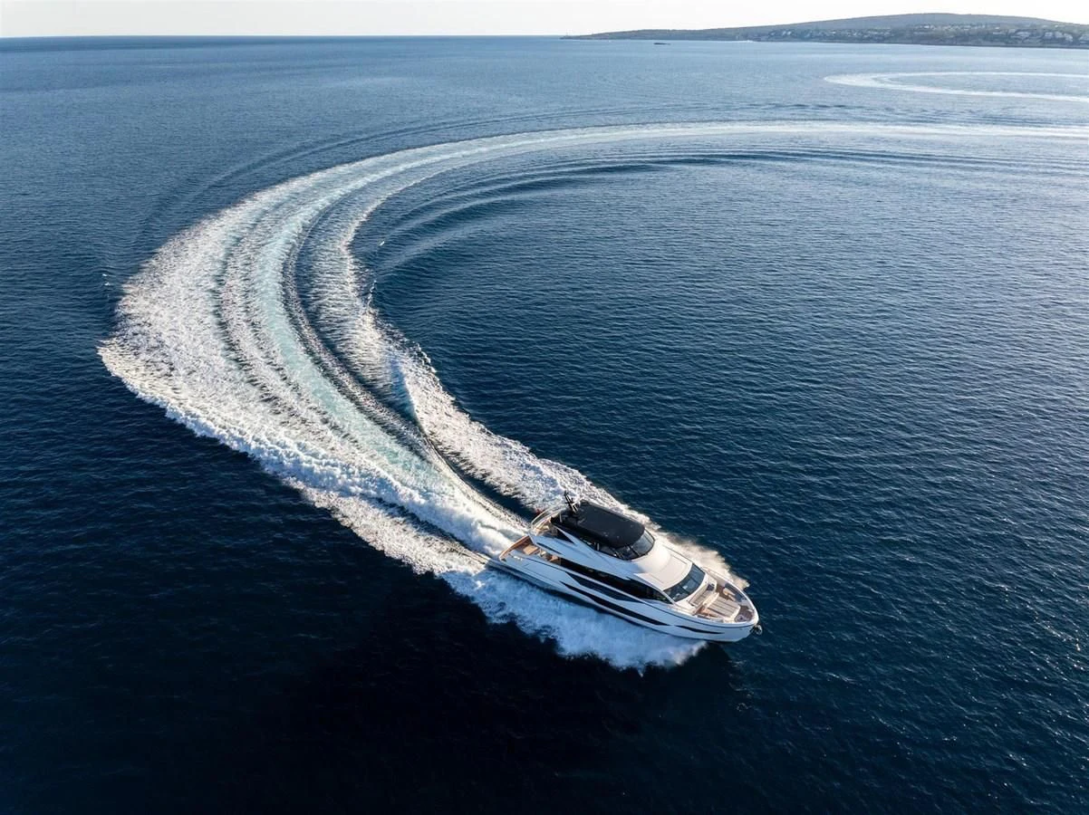 a boat on the water aboard WORTH THE WAIT Yacht for Sale