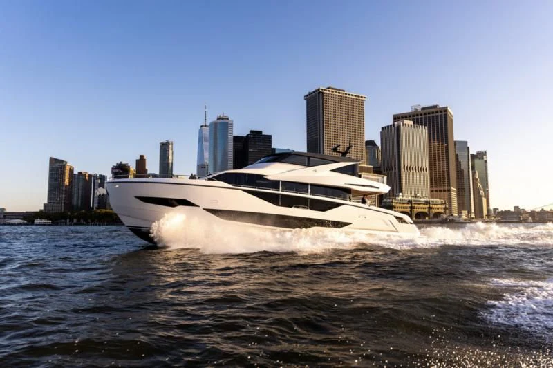 a boat on the water aboard WORTH THE WAIT Yacht for Sale