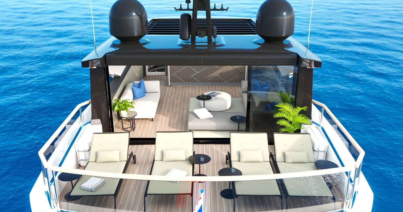 a boat on the water aboard WORTH THE WAIT Yacht for Sale