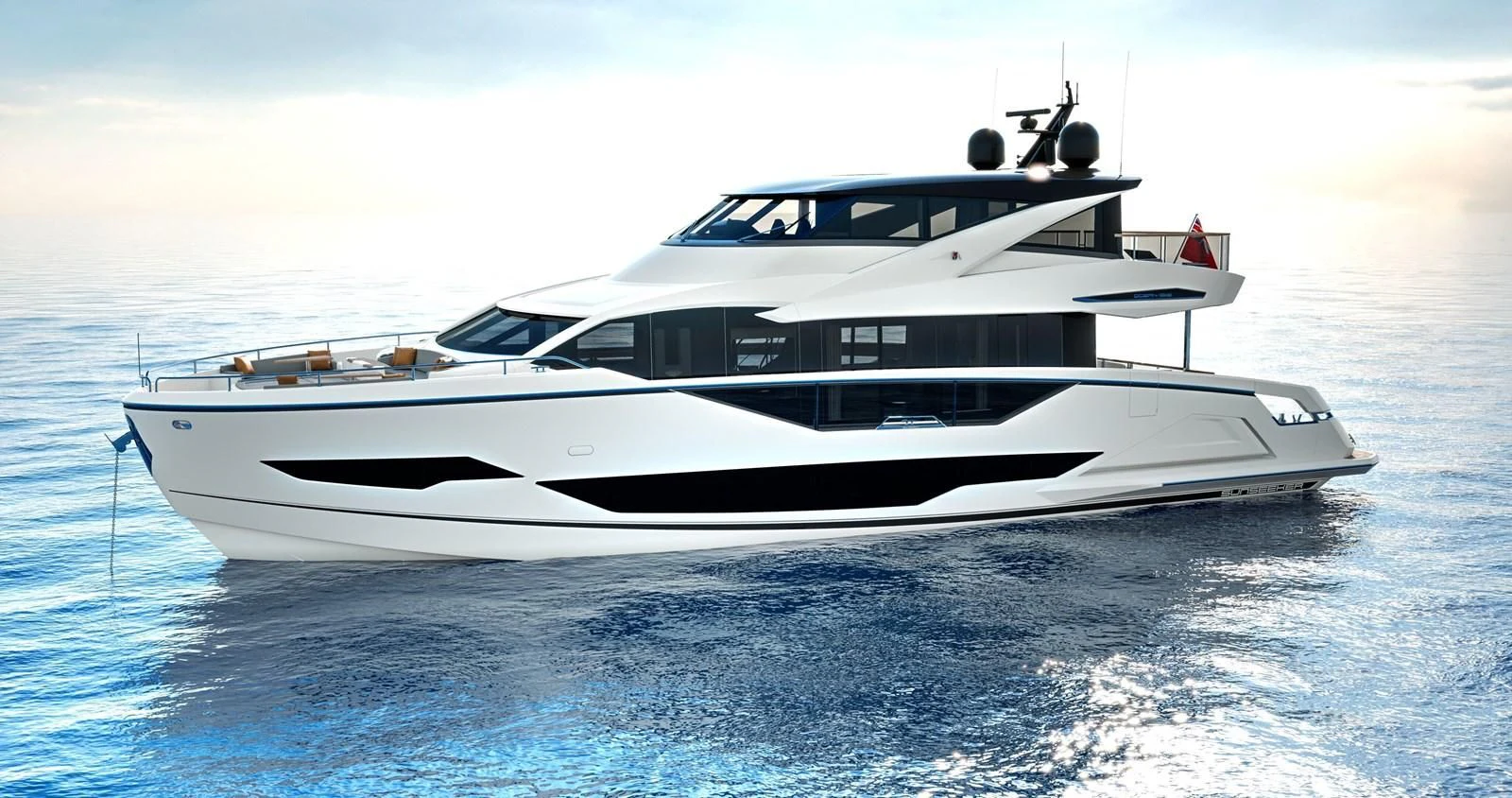 a white yacht on the water aboard WORTH THE WAIT Yacht for Sale