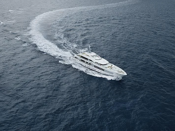 a boat on the water aboard JUNO Yacht for Sale