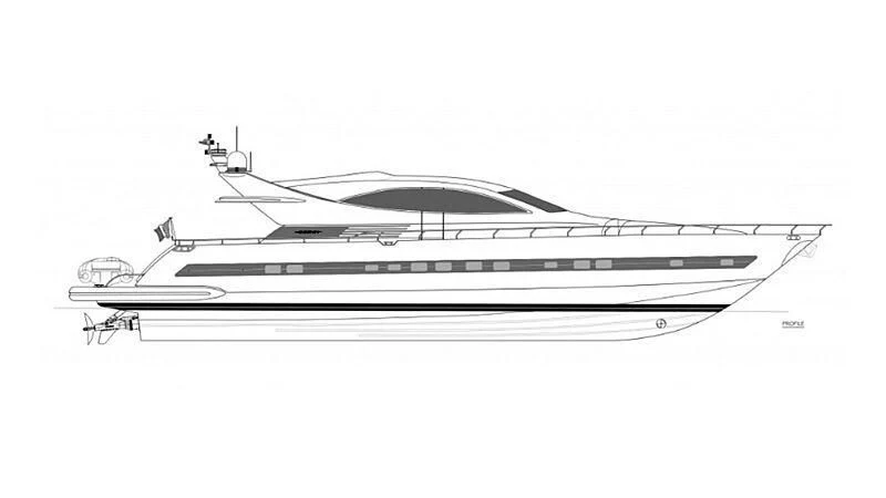 diagram aboard MIDNIGHT MADNESS Yacht for Sale