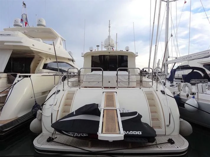 a boat on the water aboard PALOMA Yacht for Sale