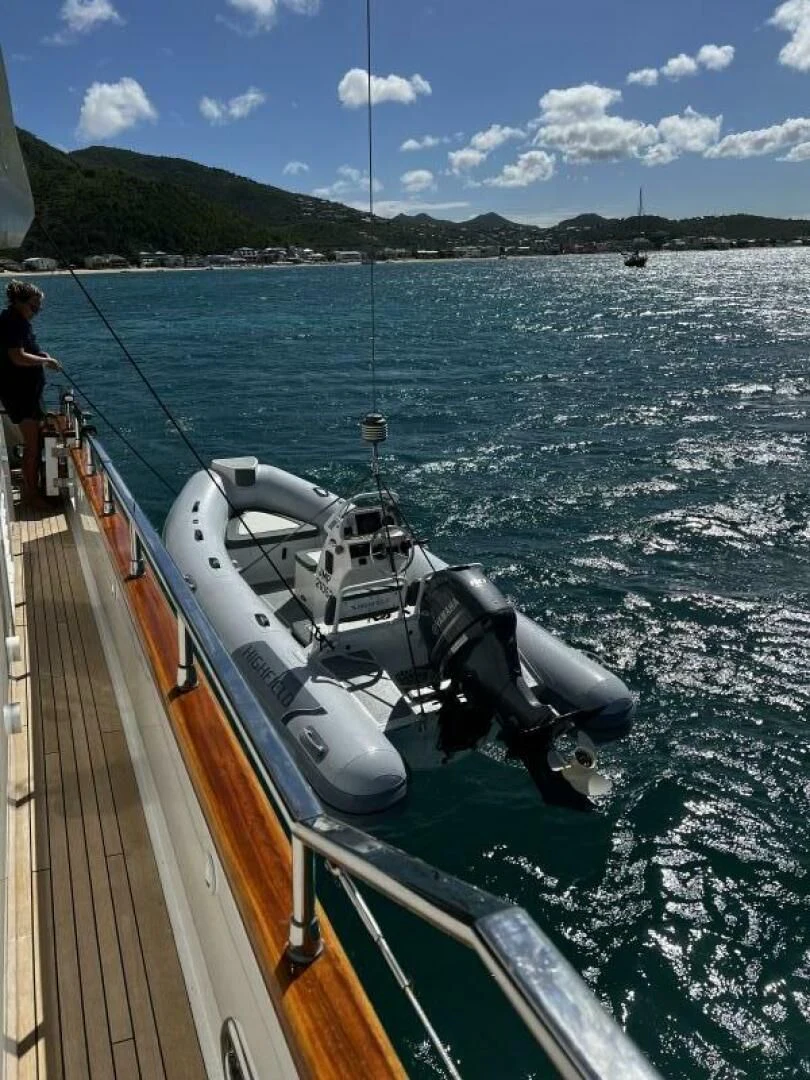 a boat on the water aboard KOKO Yacht for Sale
