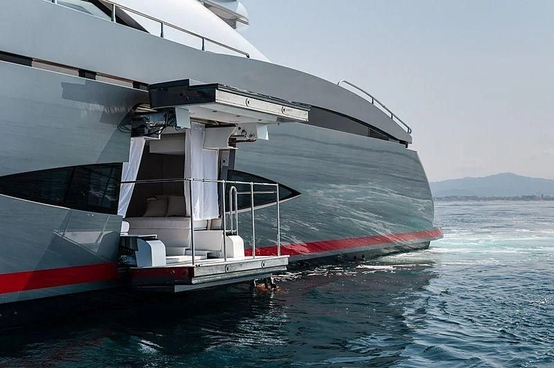 a boat on the water aboard SEAFIRE Yacht for Sale