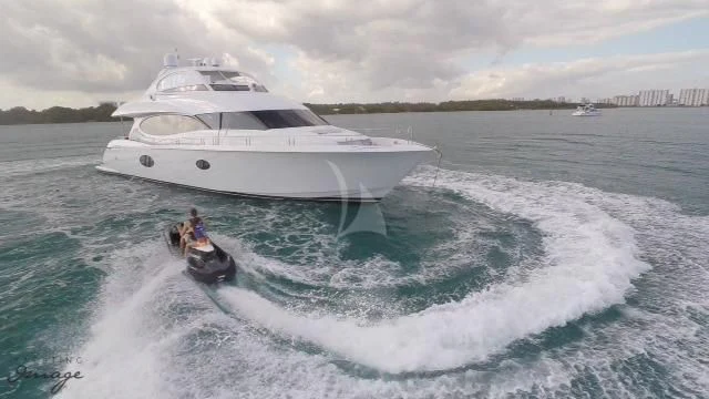 a boat on the water aboard CHIP Yacht for Sale