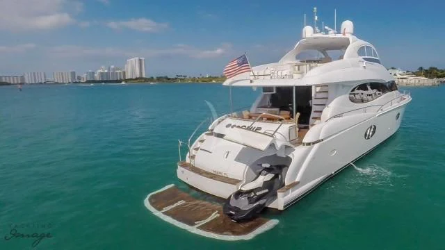 a boat on the water aboard CHIP Yacht for Sale