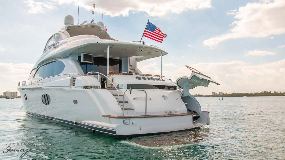 a boat on the water aboard CHIP Yacht for Sale