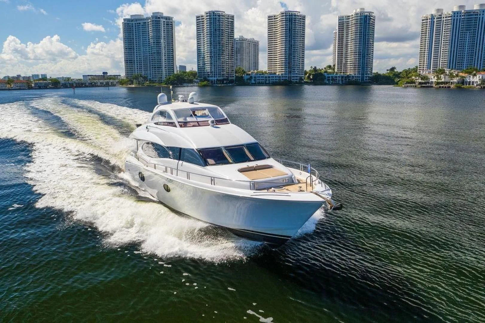 a boat on the water aboard CHIP Yacht for Sale