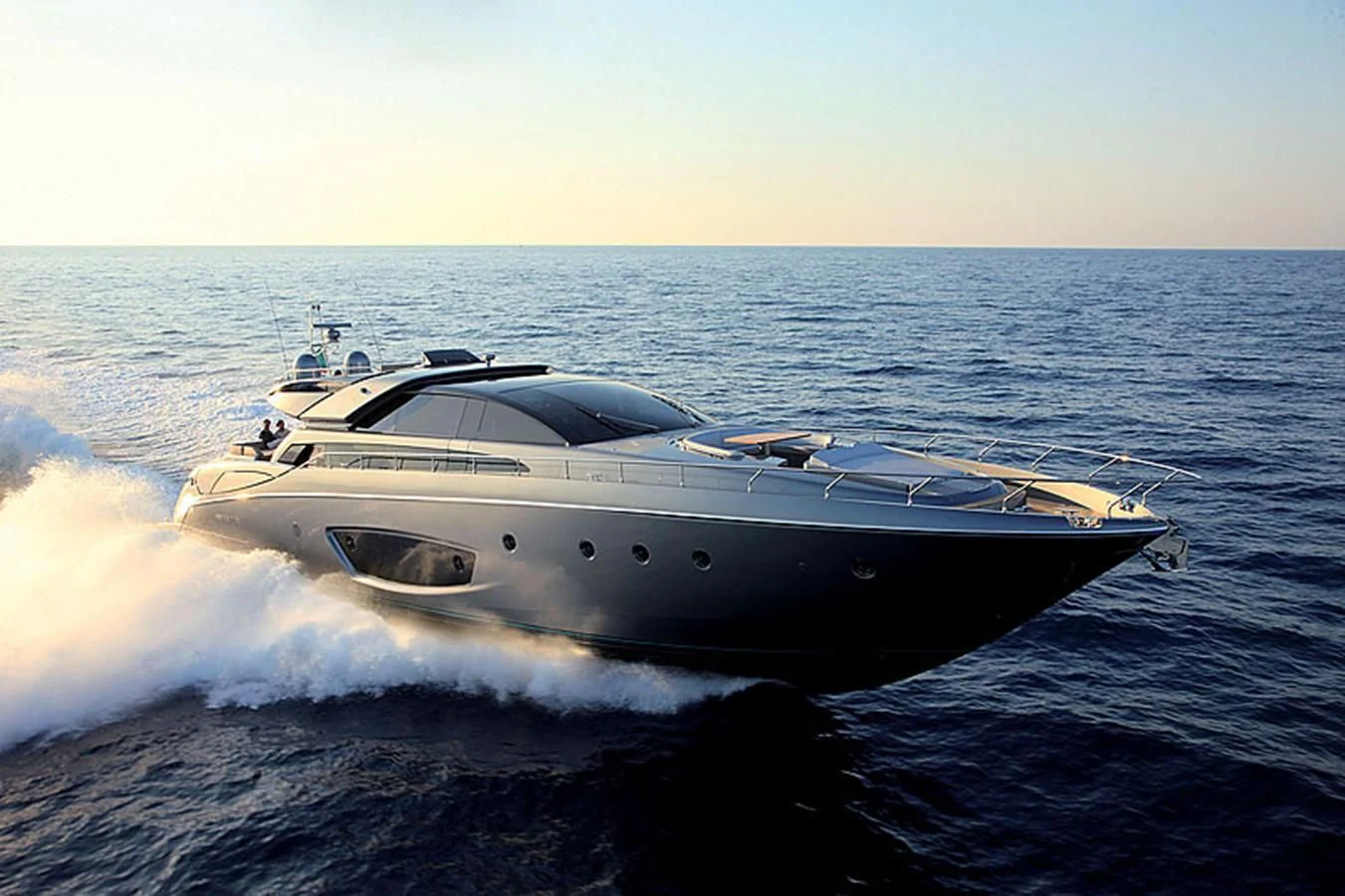 a yacht on the water aboard MY CHOICE Yacht for Sale