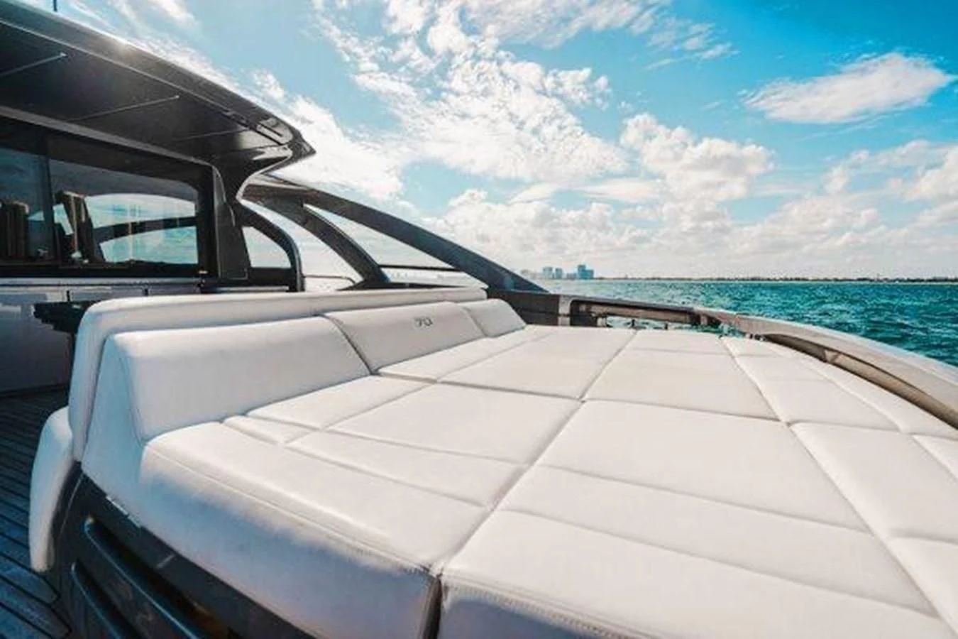 the inside of a boat aboard CLAIMS TO FAME Yacht for Sale