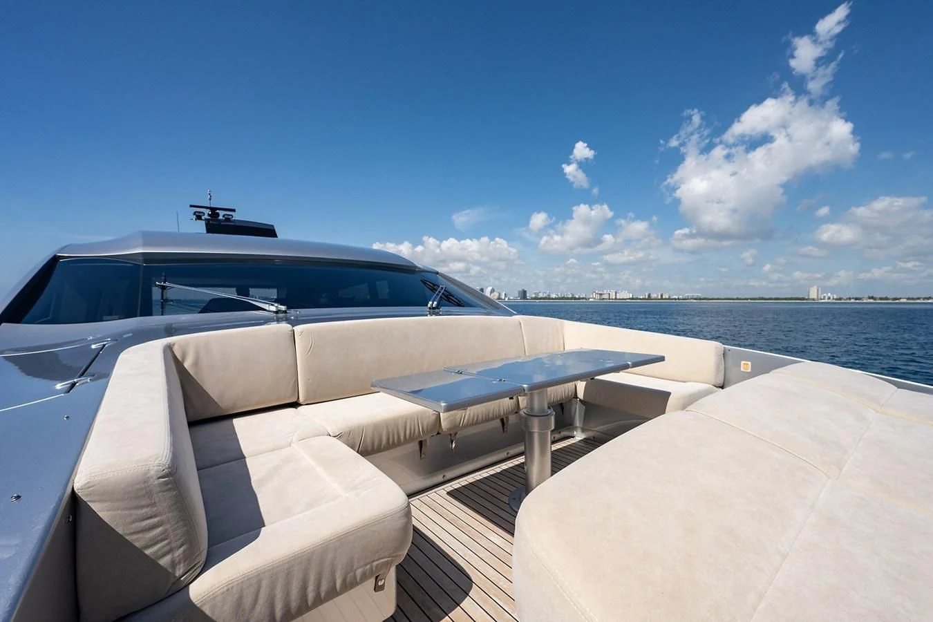 a boat on a boat aboard CLAIMS TO FAME Yacht for Sale