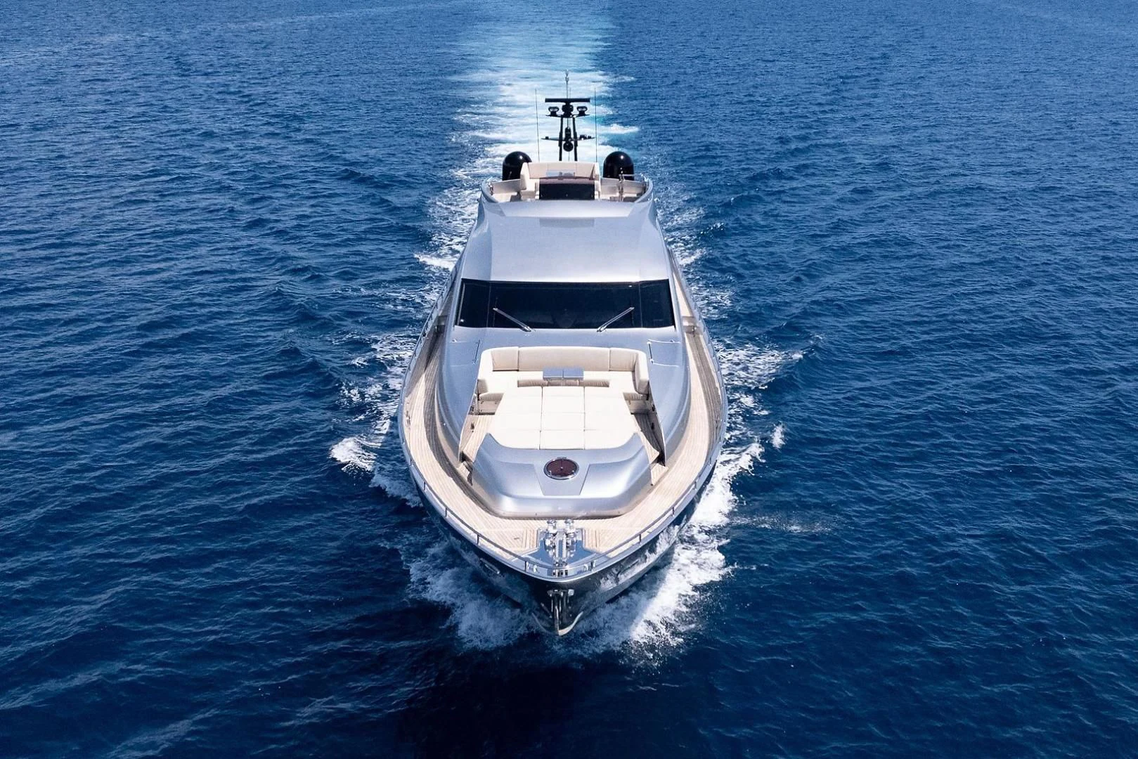 a boat in the water aboard CLAIMS TO FAME Yacht for Sale
