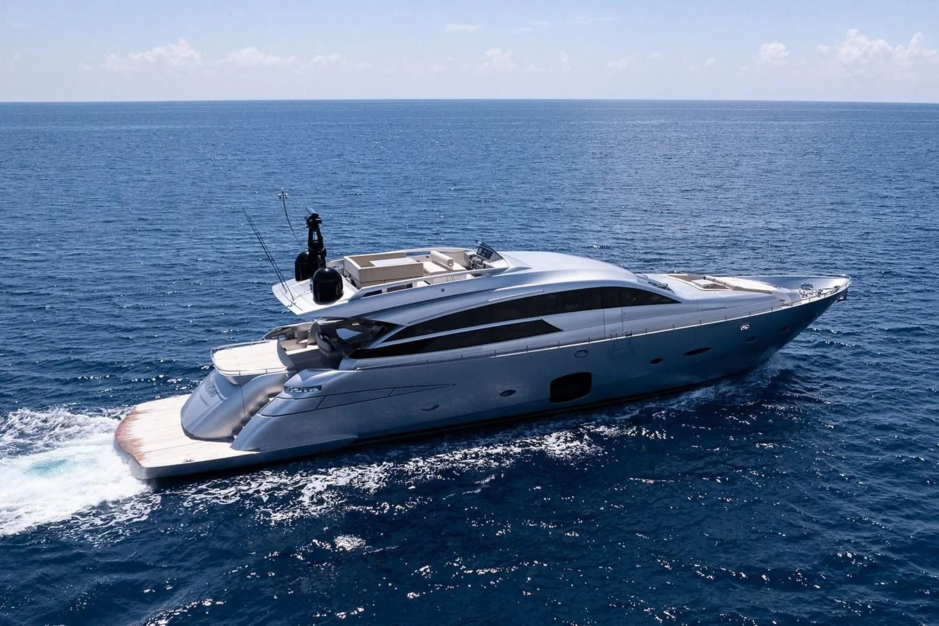 a boat in the water aboard CLAIMS TO FAME Yacht for Sale