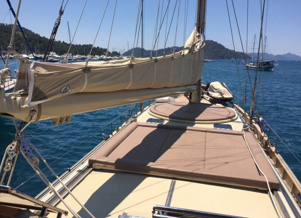 a boat in the water aboard SUHEYLA SULTAN Yacht for Sale