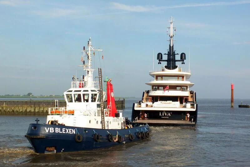 a couple of boats in the water aboard LIVA Yacht for Sale