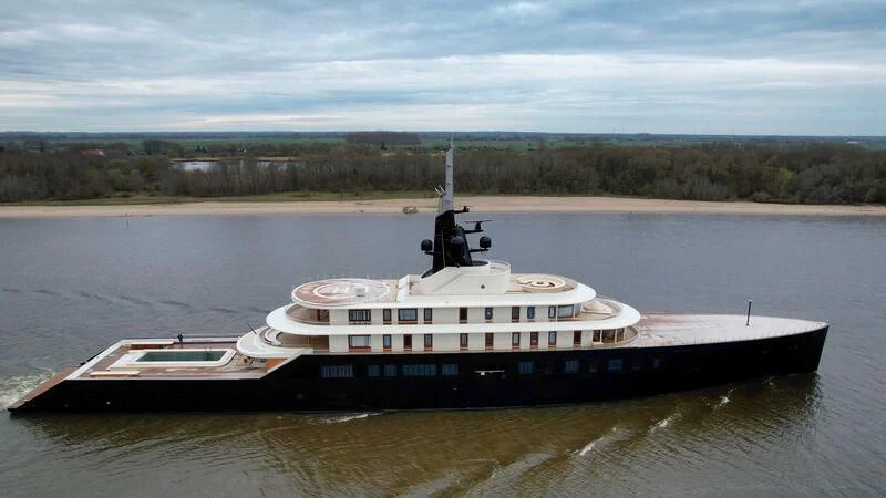 a boat on the water aboard LIVA Yacht for Sale